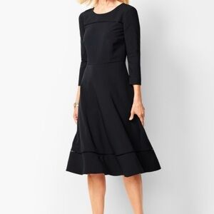 Talbots Elegant Black Dress size 8